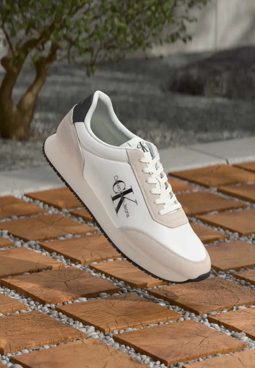 RETRO RUNNER LACEUP - Sneaker low - bright white