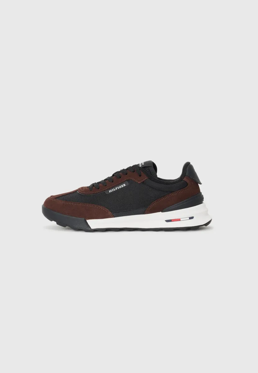 RETRO RUNNER MIX - Sneaker low - black/cocoa