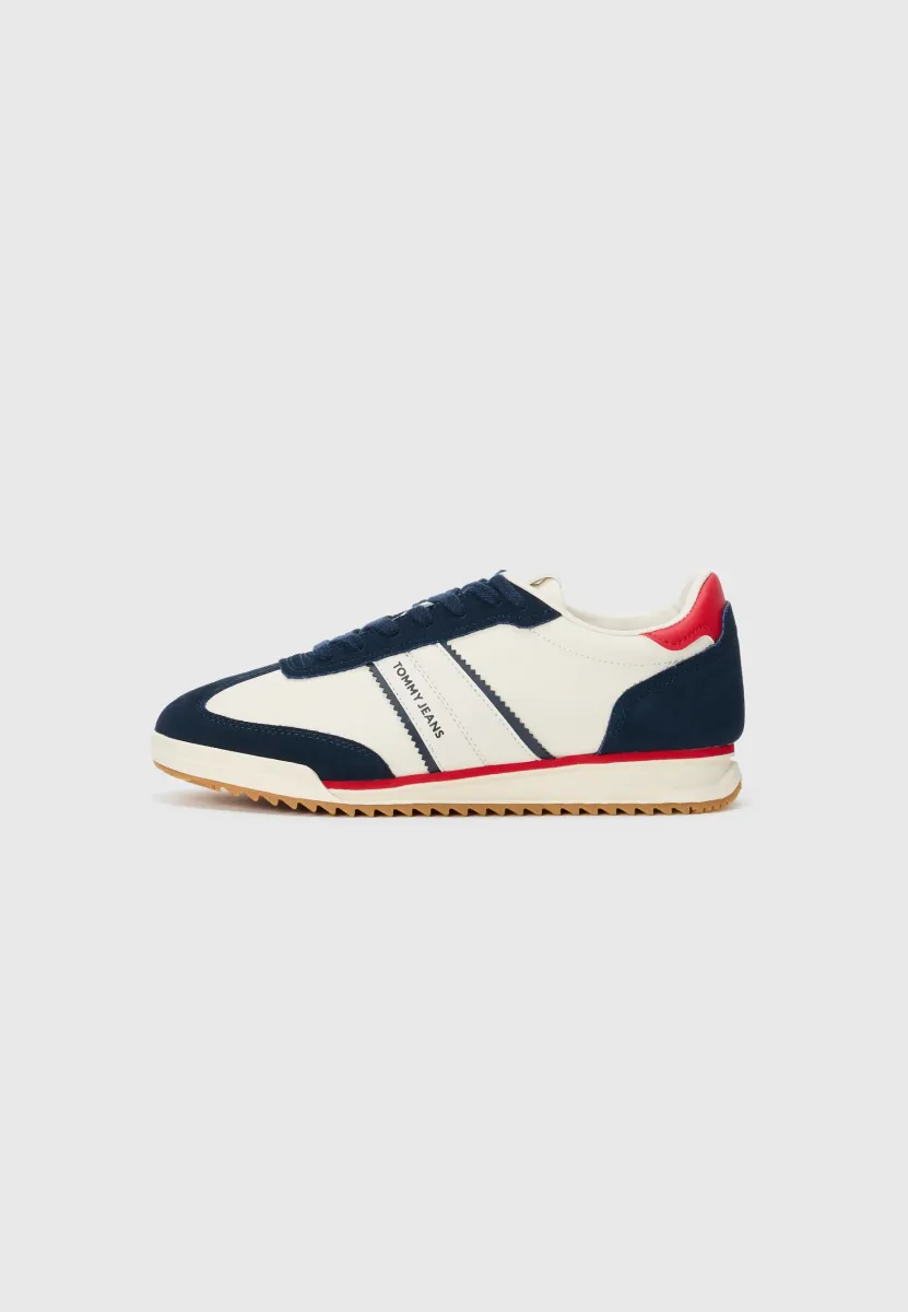 RETRO RUNNER - Sneaker low - red/white/blue