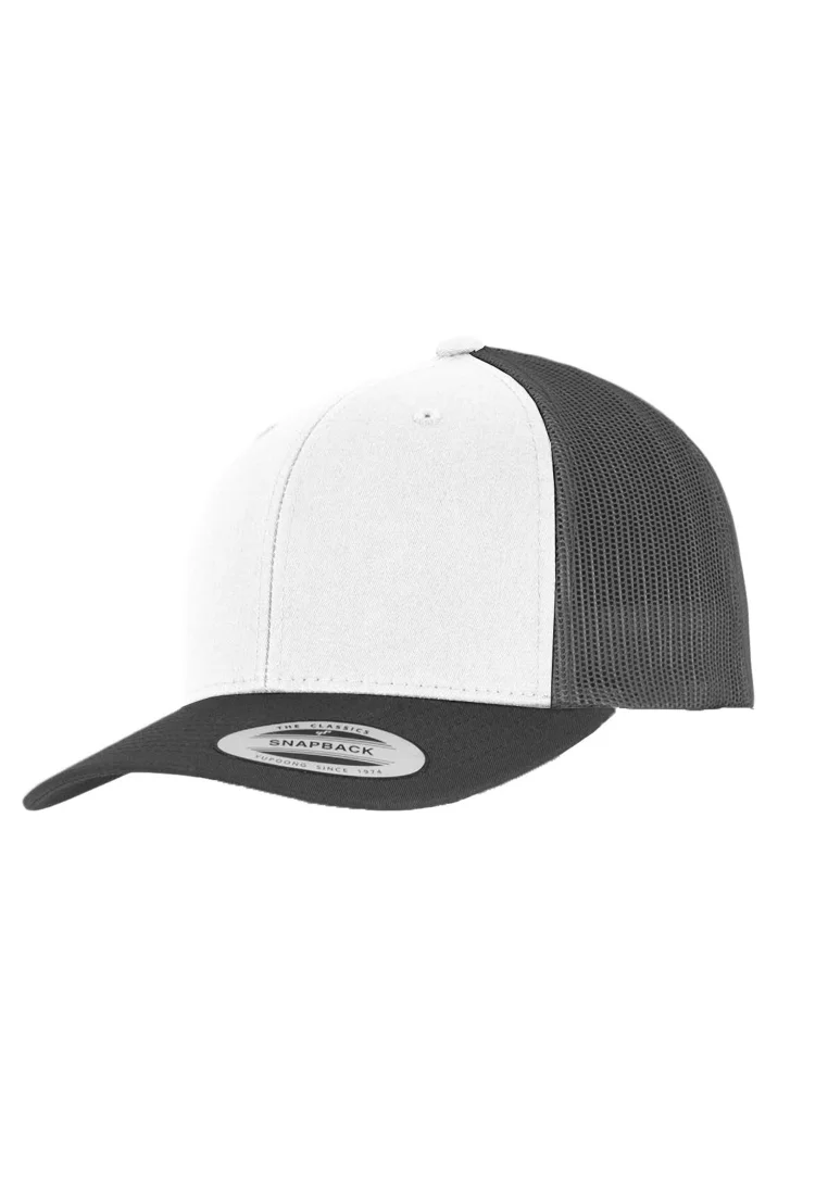 RETRO TRUCKER - Cap - darkgrey/white