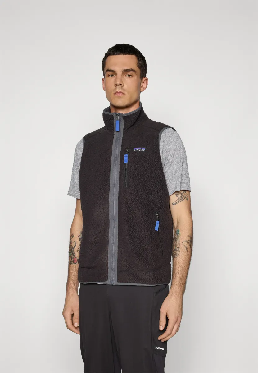 RETRO VEST - Weste - black/forge grey