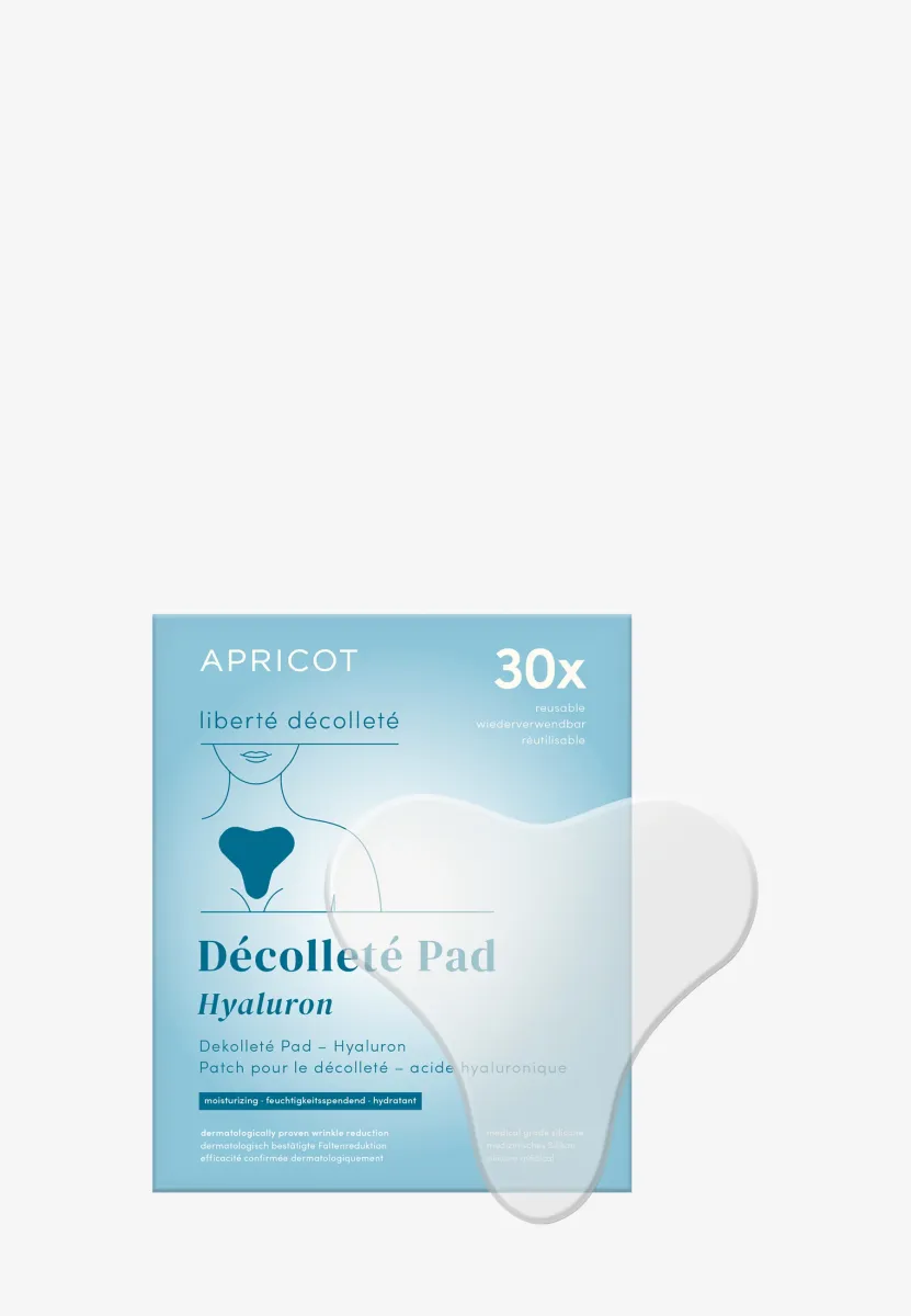 REUSABLE DÉCOLLETÉ PAD HYALURON - Gesichtsmaske