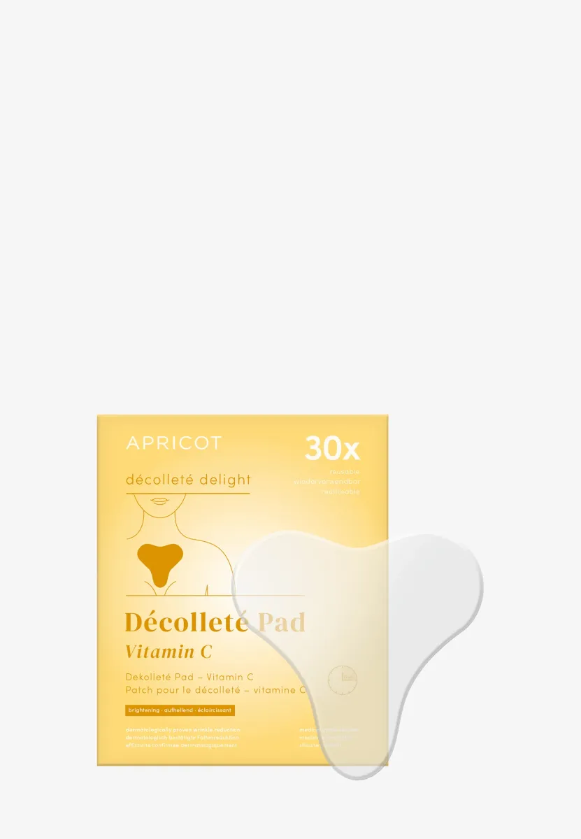 REUSABLE DÉCOLLETÉ PAD WITH VITAMIN C - Gesichtsmaske