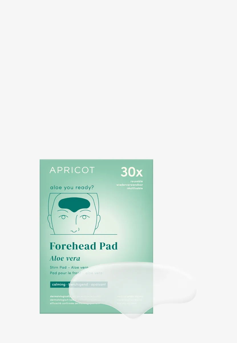 REUSABLE FOREHEAD PAD WITH ALOE VERA - Gesichtsmaske