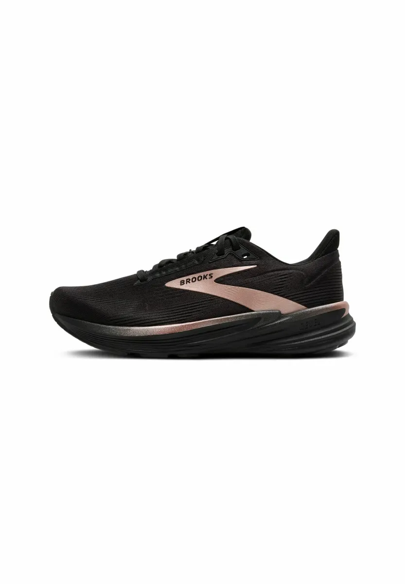 REVEL 8 - Laufschuh Straße - black black rose gold
