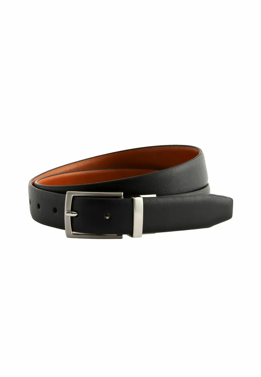 REVERISBLE REGULAR FIT - Gürtel business - black tan