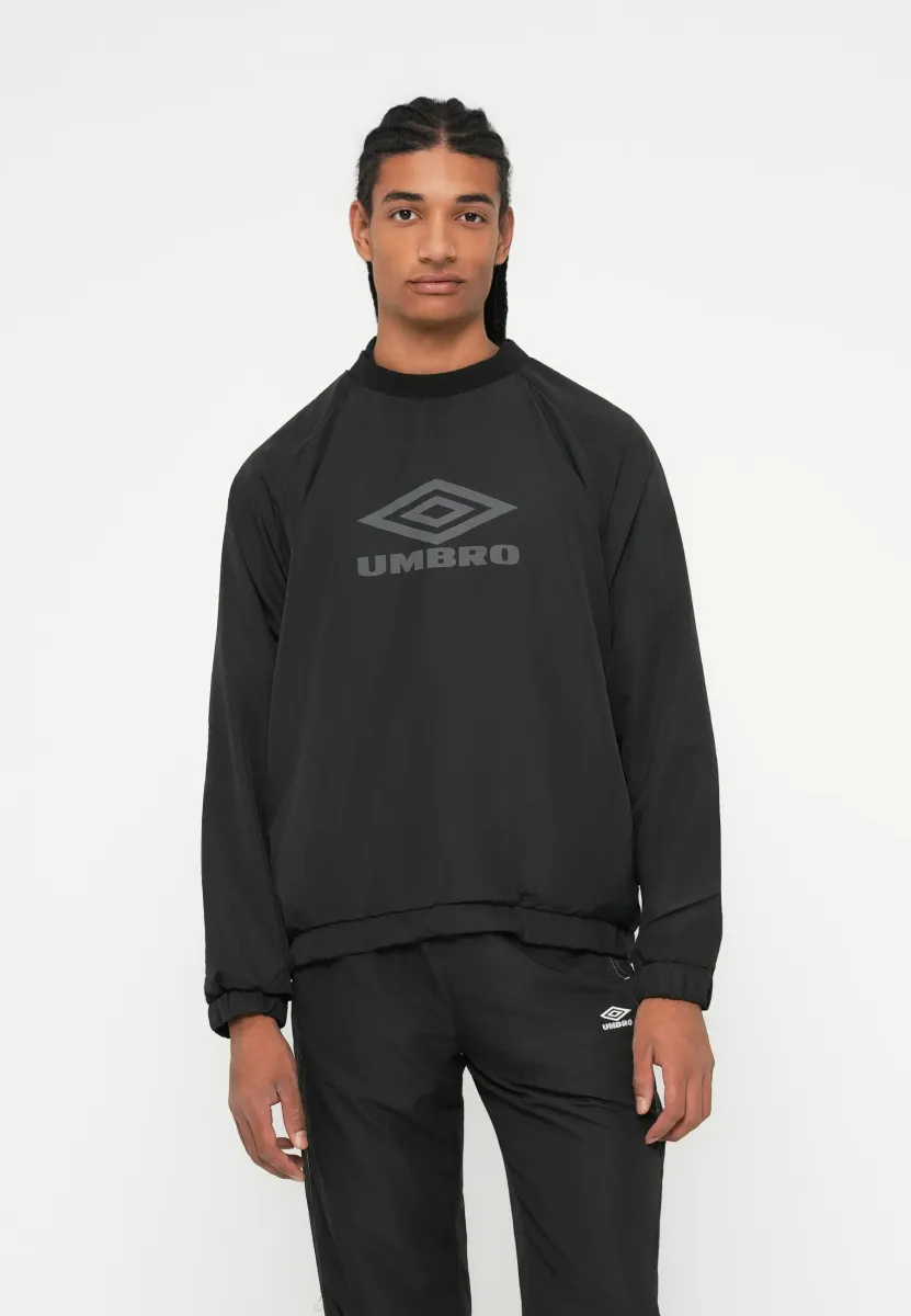 REVERSIBLE CREW TOP - Sweatshirt - black