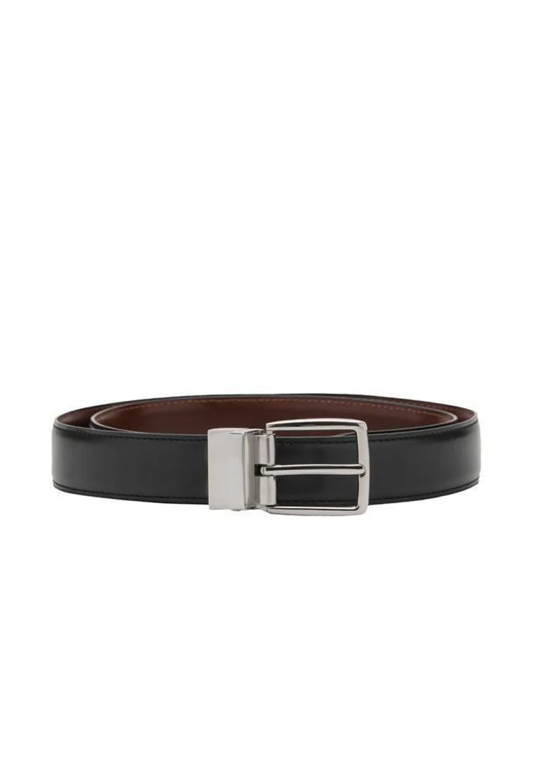 REVERSIBLE  - Gürtel business - black
