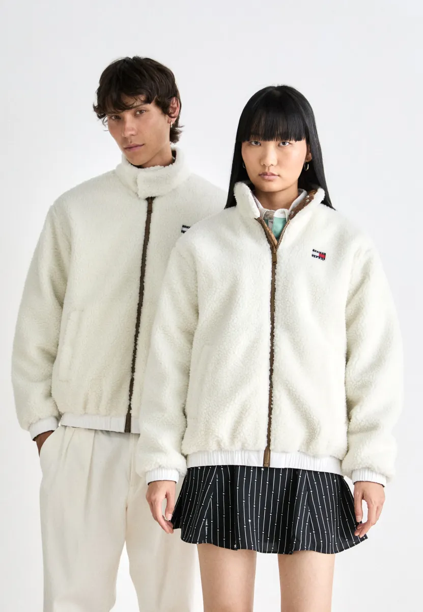 REVERSIBLE JACKET UNISEX - Winterjacke - pecan nut