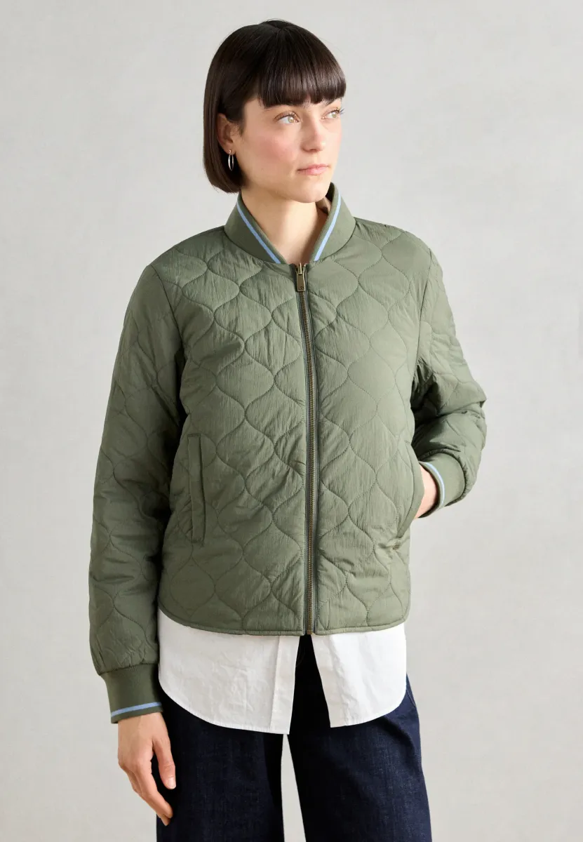 REVERSIBLE QUILTED - Bomberjacke - thyme