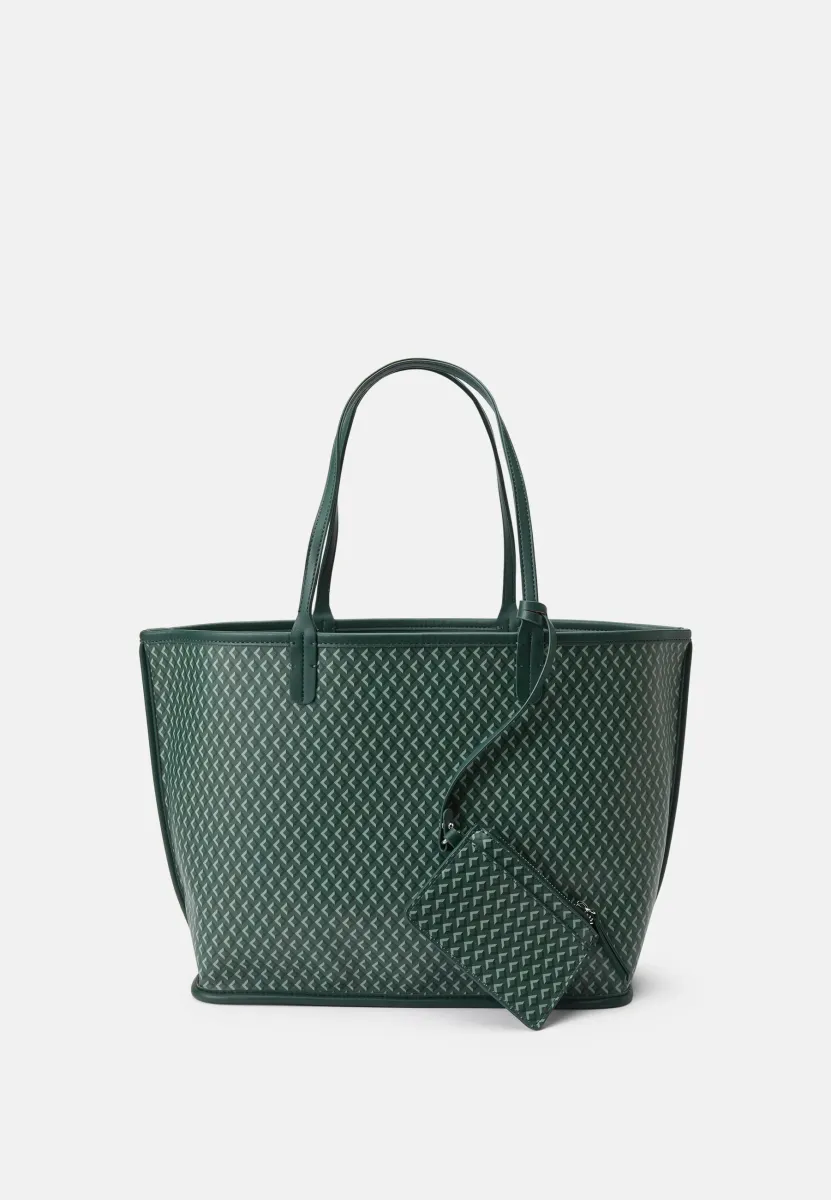 REVERSIBLE SET - Shopping Bag - green