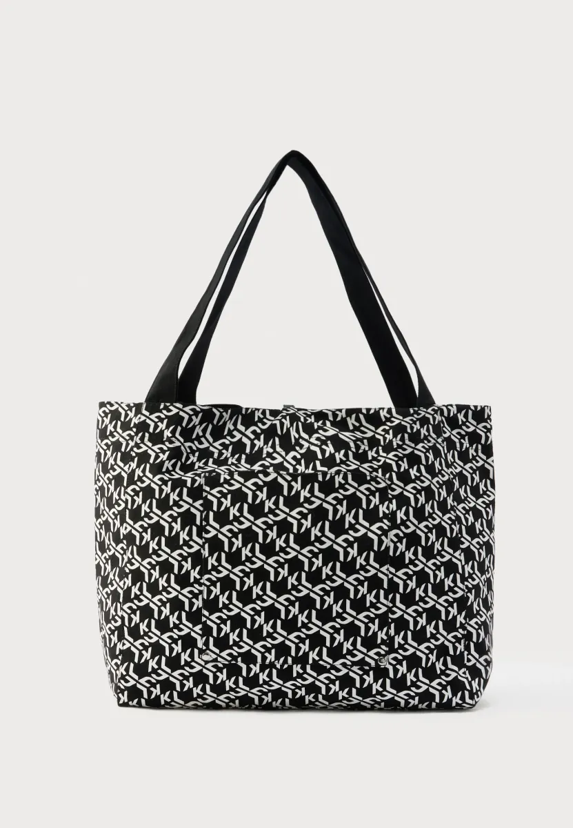 REVERSIBLE SHOPPER UNISEX - Shopping Bag - black