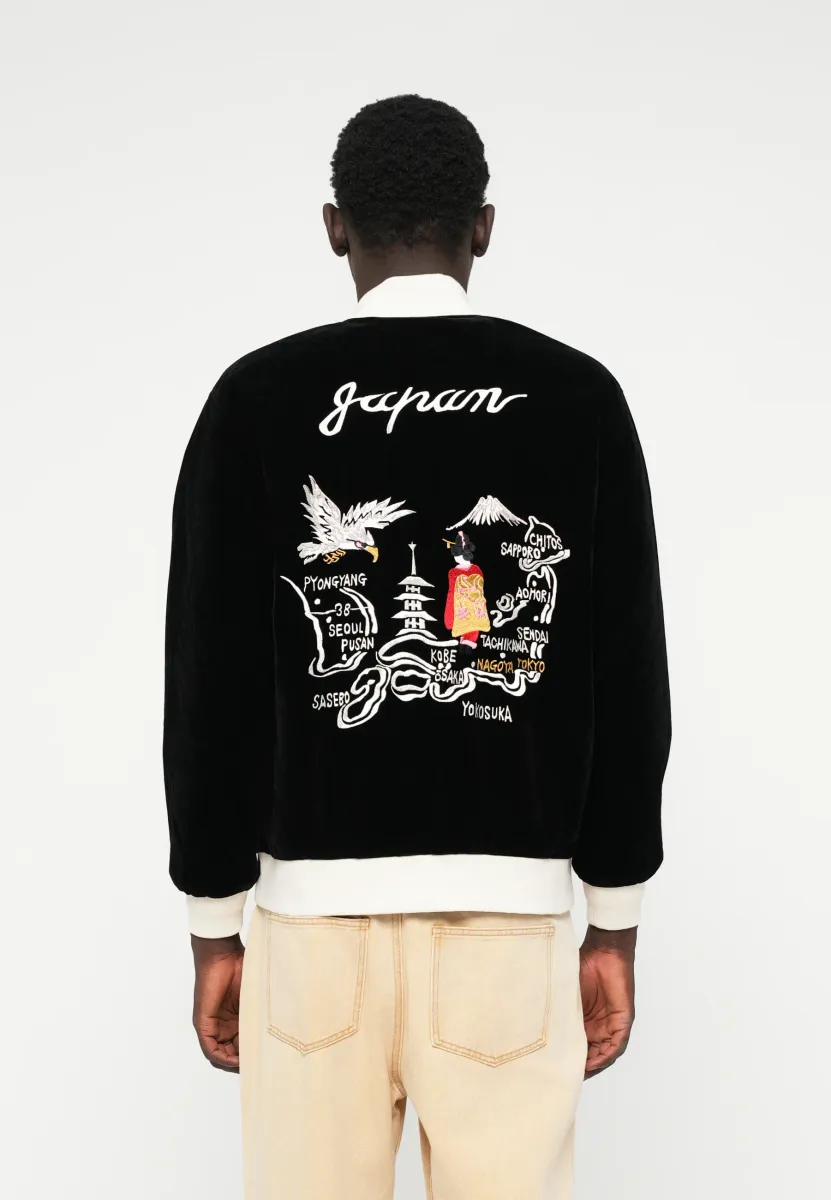 REVERSIBLE SKAJAN JACKET UNISEX - Bomberjacke - black/navy