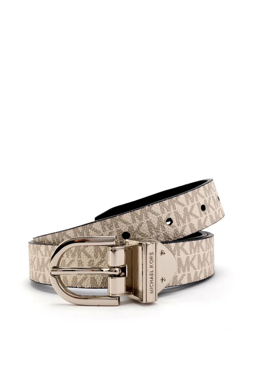 REVERSIBLE SMOOTH TO LOGO - Gürtel business - blue