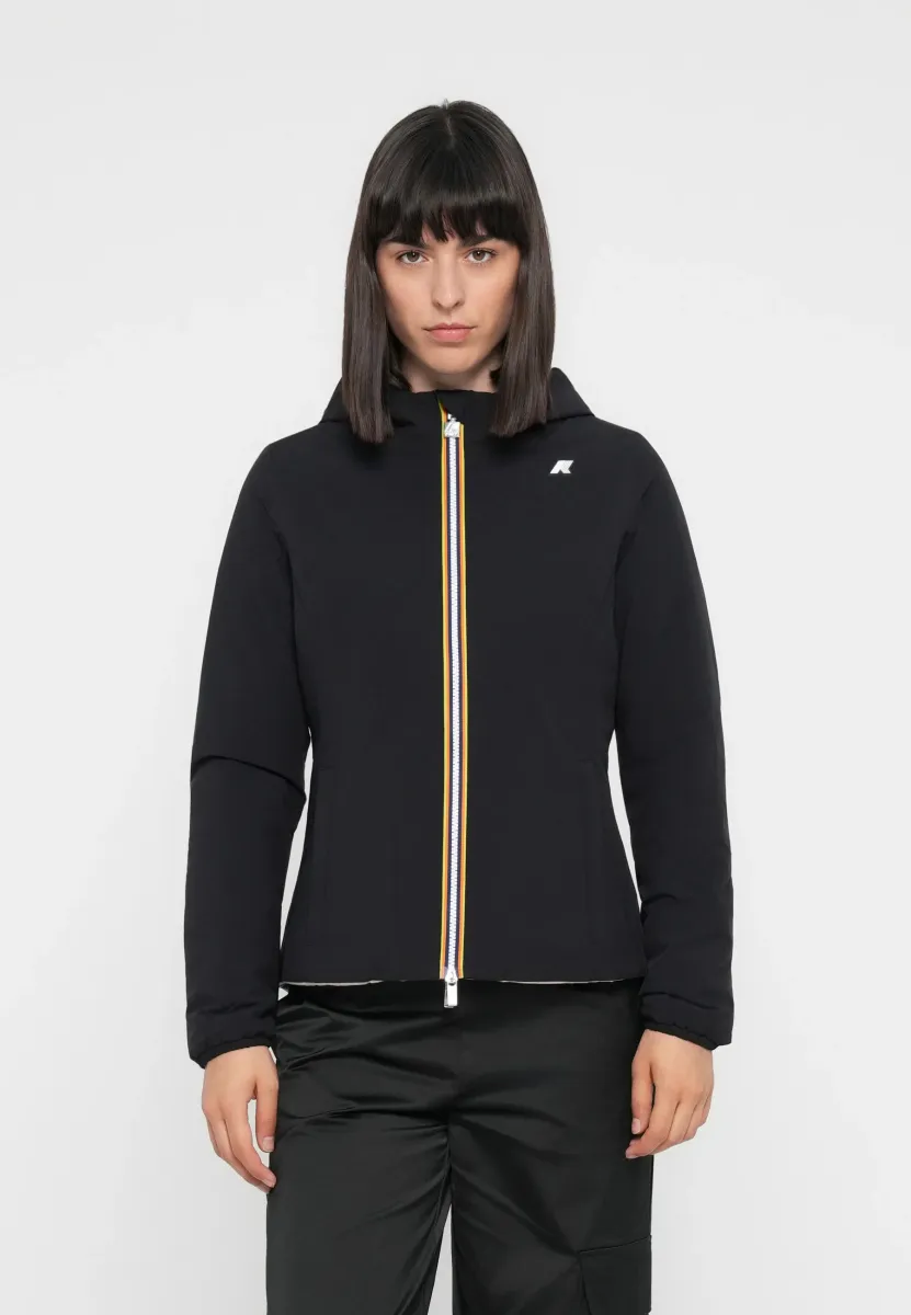REVERSIBLE WARM DOUBLE - Übergangsjacke - black pure/beige