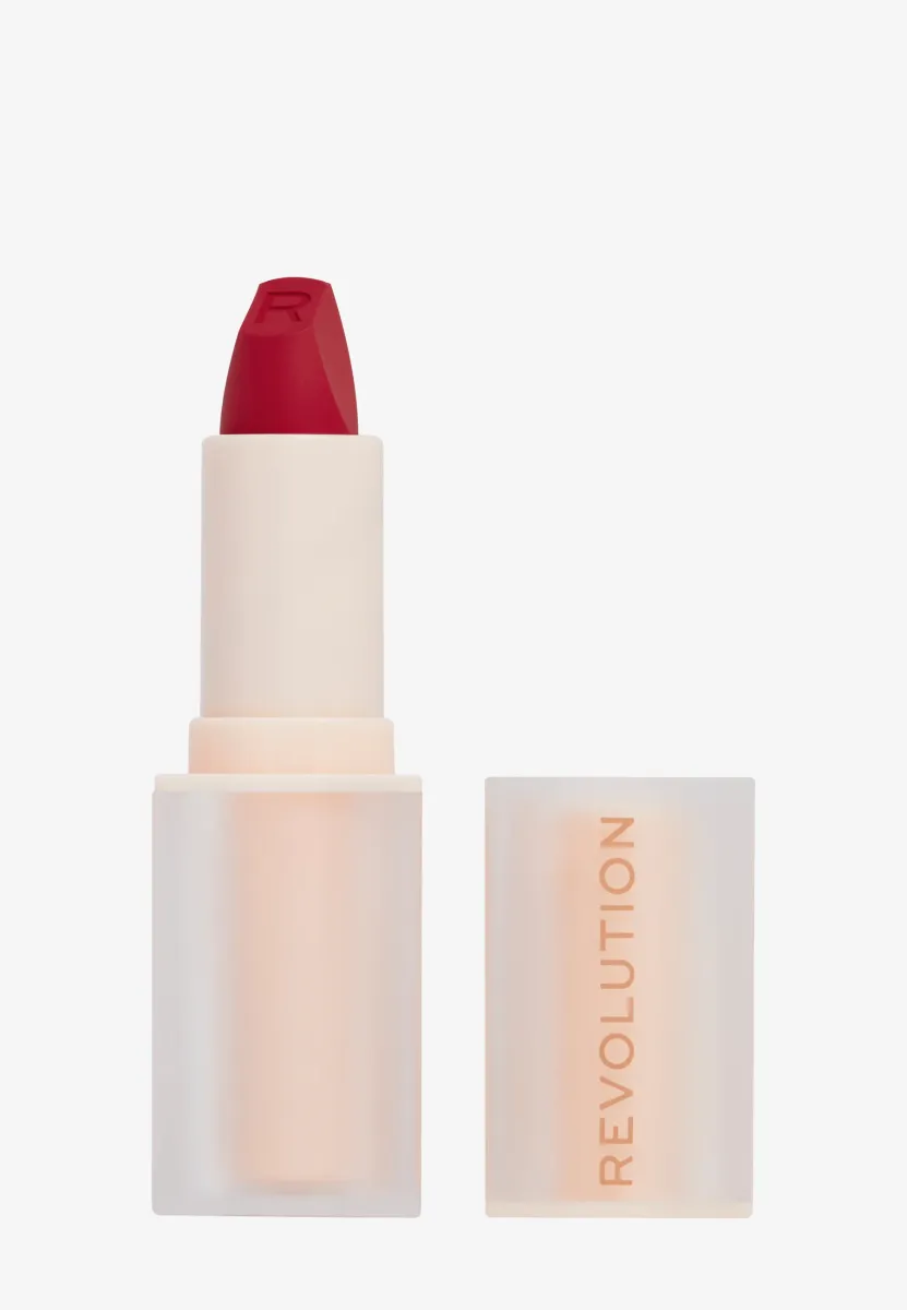 Revolution Lip Allure Soft Satin Lipstick - Lippenstift - material girl wine