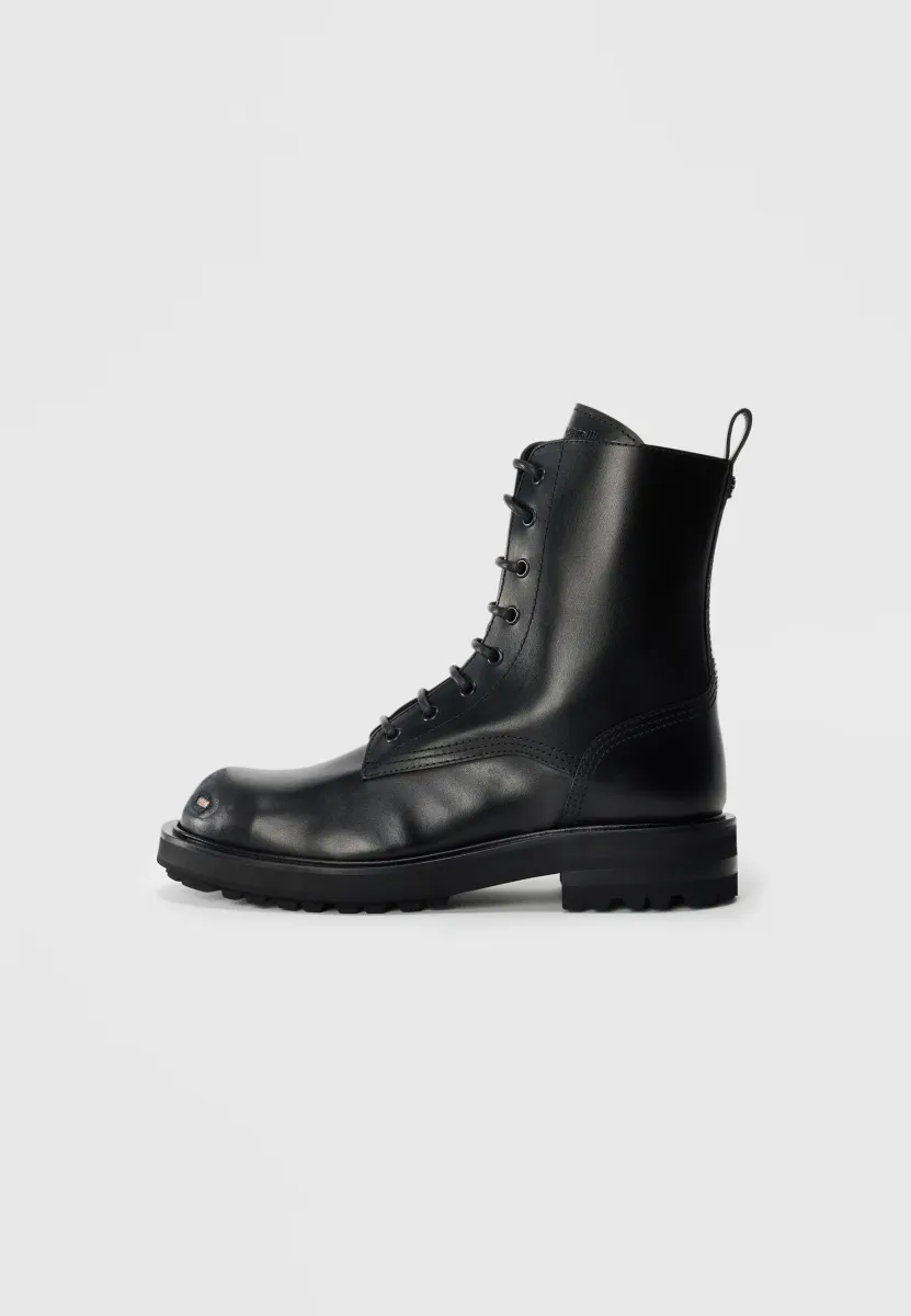 REX - Schnürstiefelette - black
