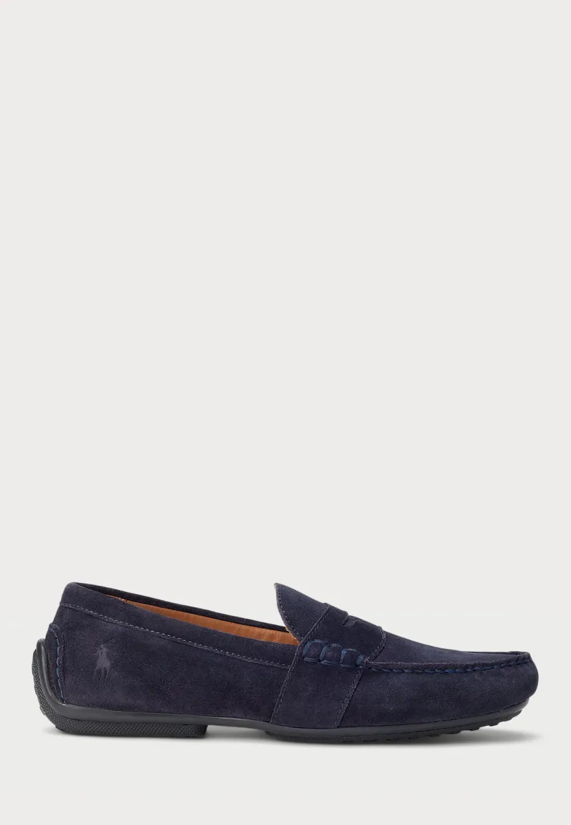 REYNOLD SUEDE DRIVER - Mokassin - hunter navy