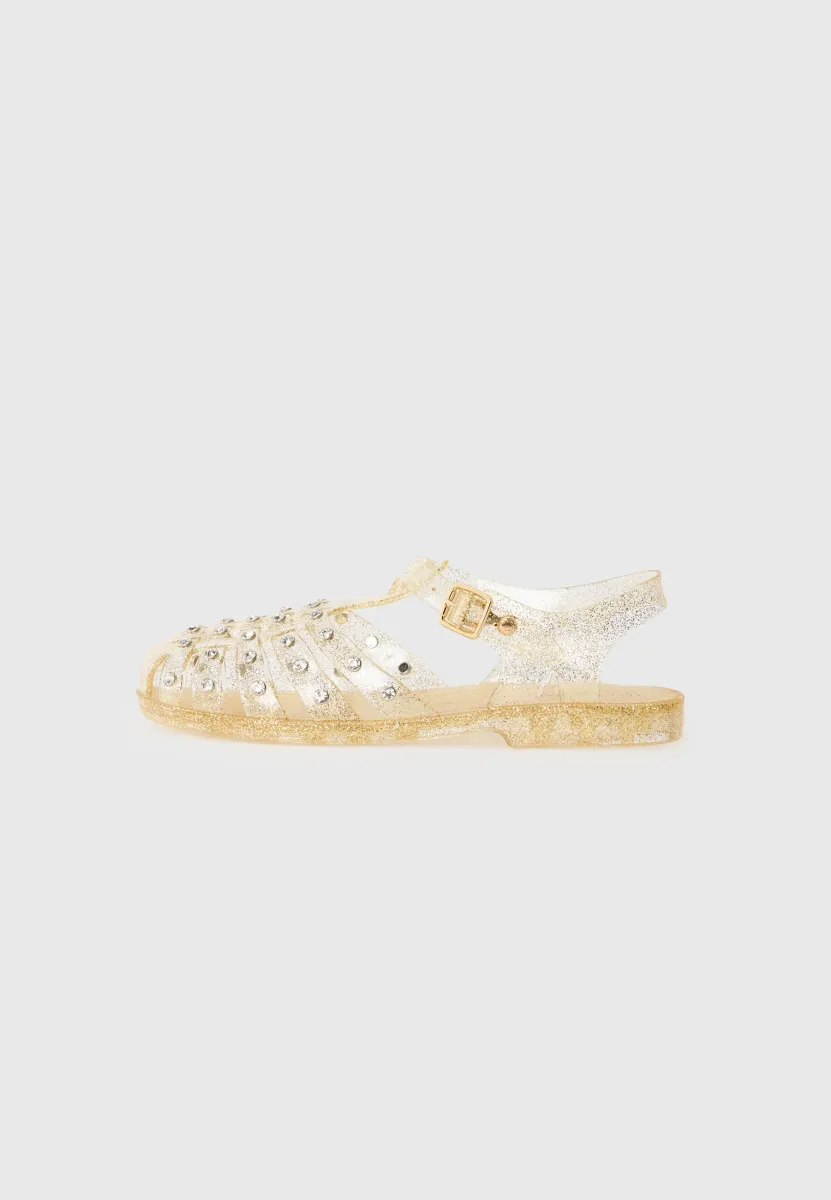 RHYS - Riemensandalette - champagne