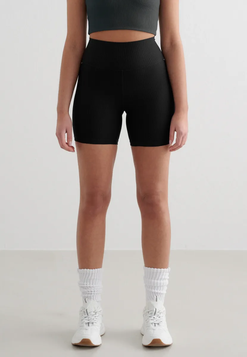 RIBBED PERFORMANCE  - Tights - black