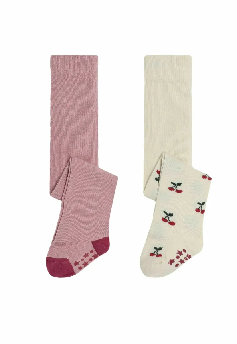 RICH CHERRY 2 PACK. - Strumpfhose - red