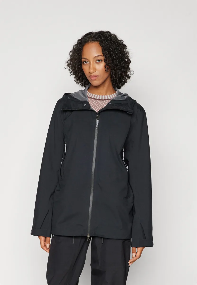 RIDE JACKET - Hardshelljacke - true black