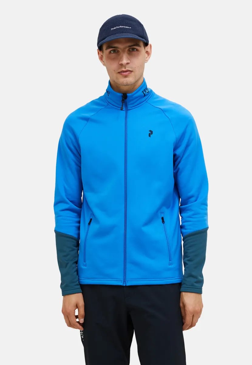 RIDER ESSENTIALS - Fleecejacke - azurblau