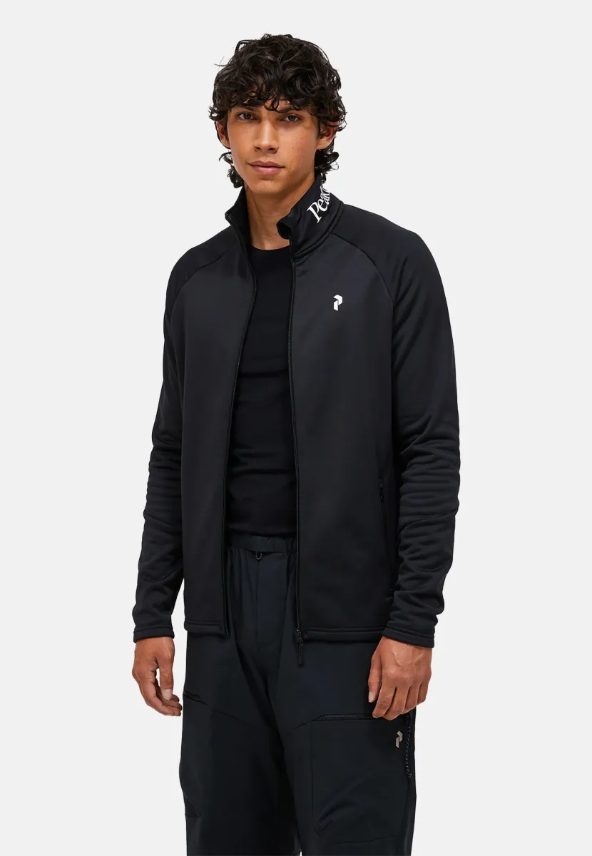 RIDER ESSENTIALS - Fleecejacke - black