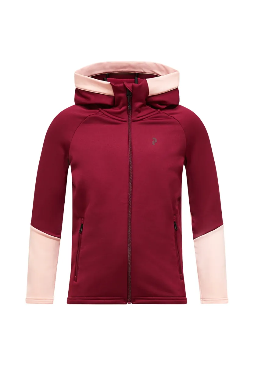 RIDER ESSENTIALS  - Fleecejacke - weinrot