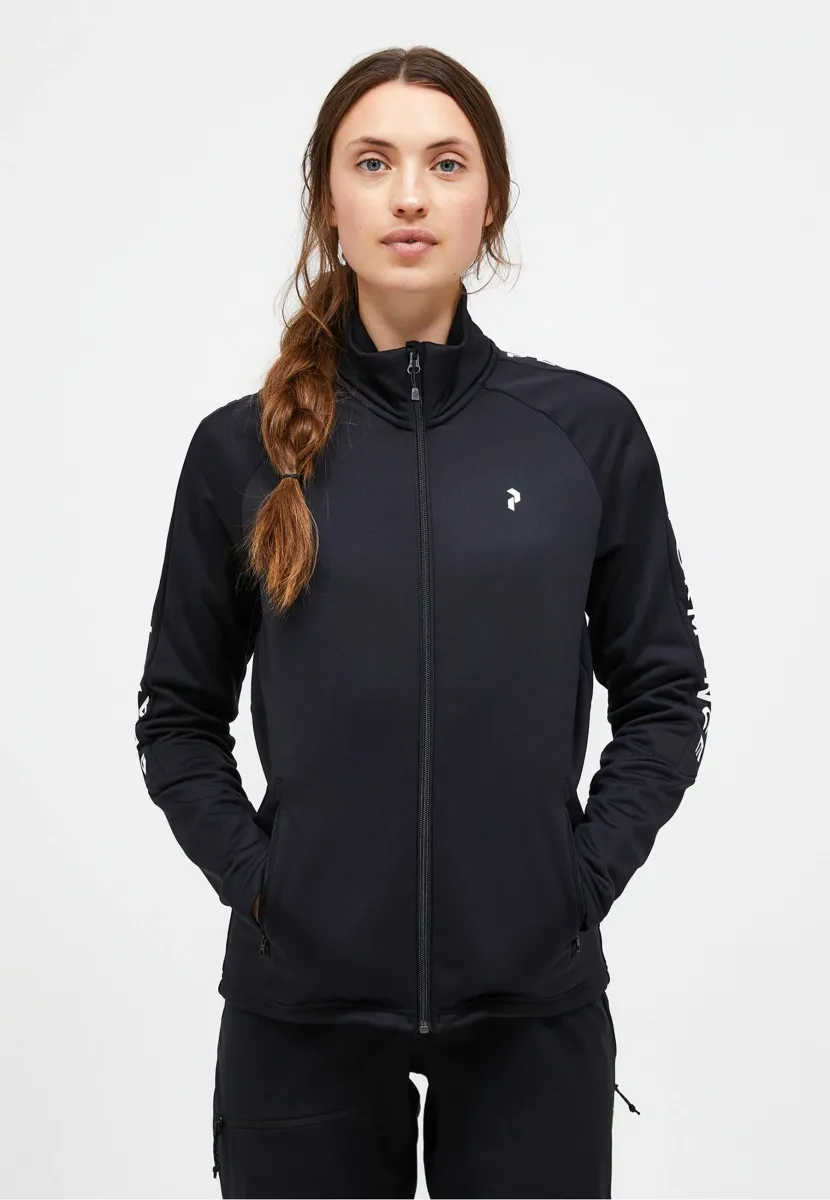 RIDER - Fleecejacke - black
