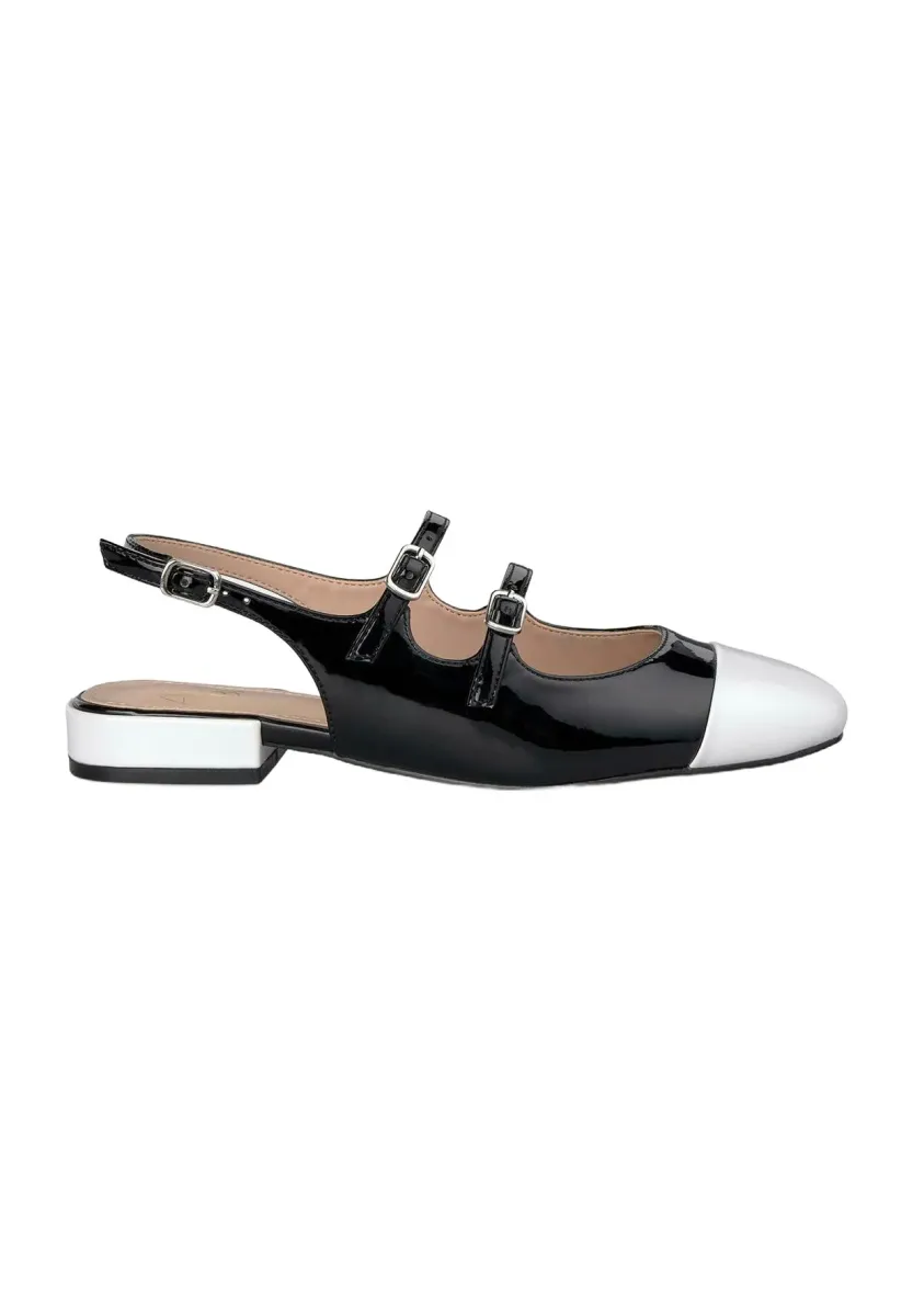Riemchenballerina - balck