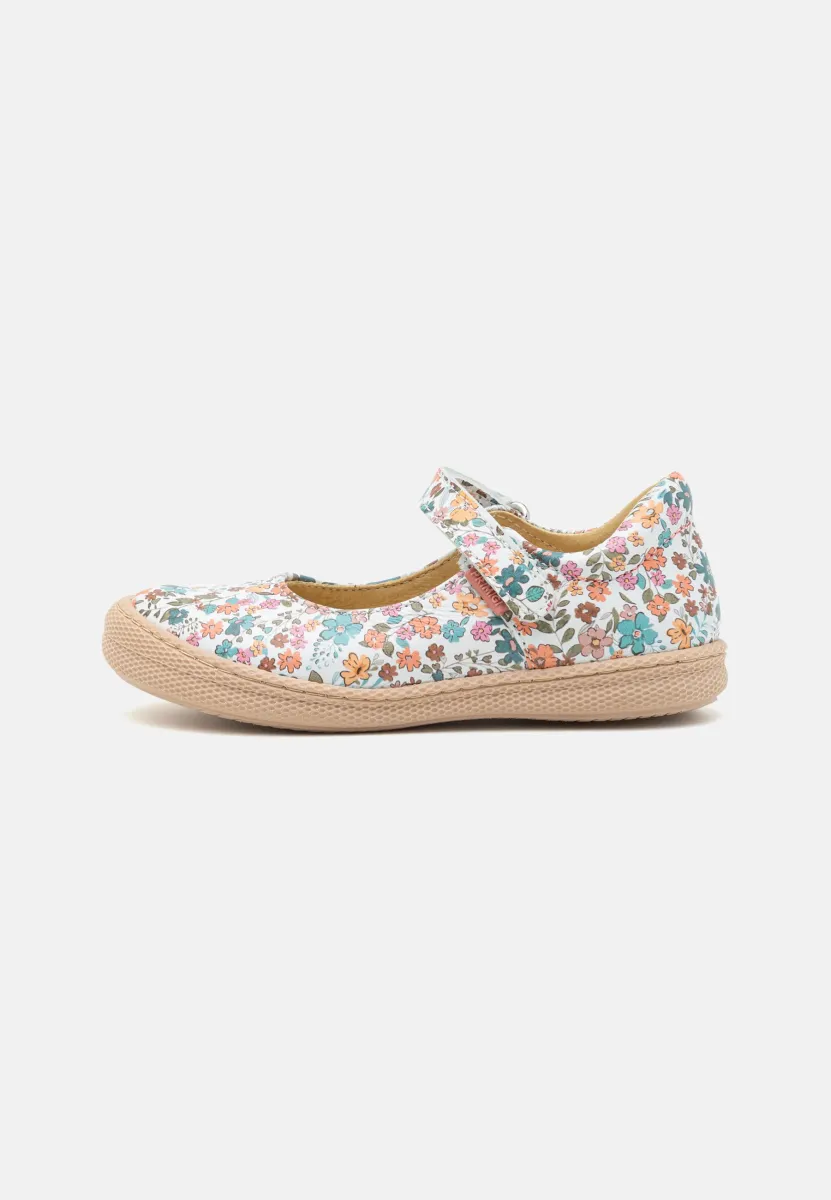 Riemchenballerina - bianco/multi-coloured