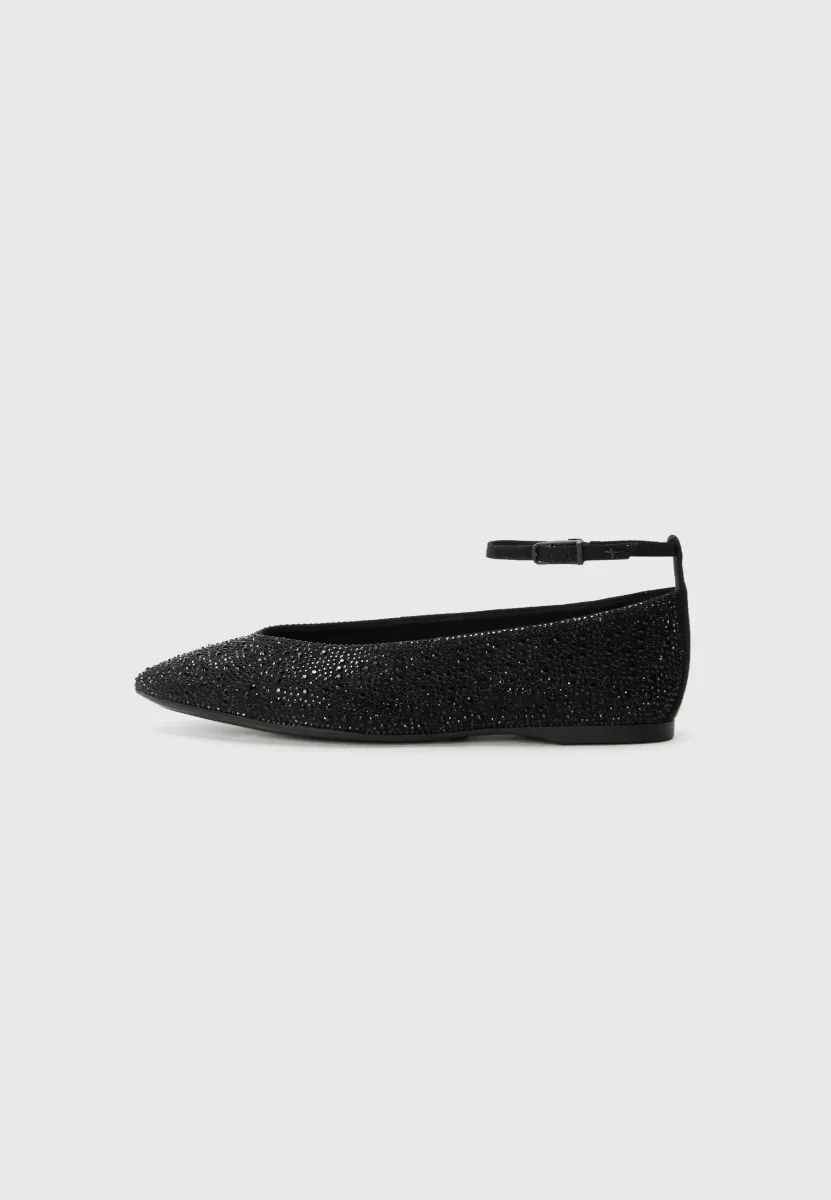 Riemchenballerina - black