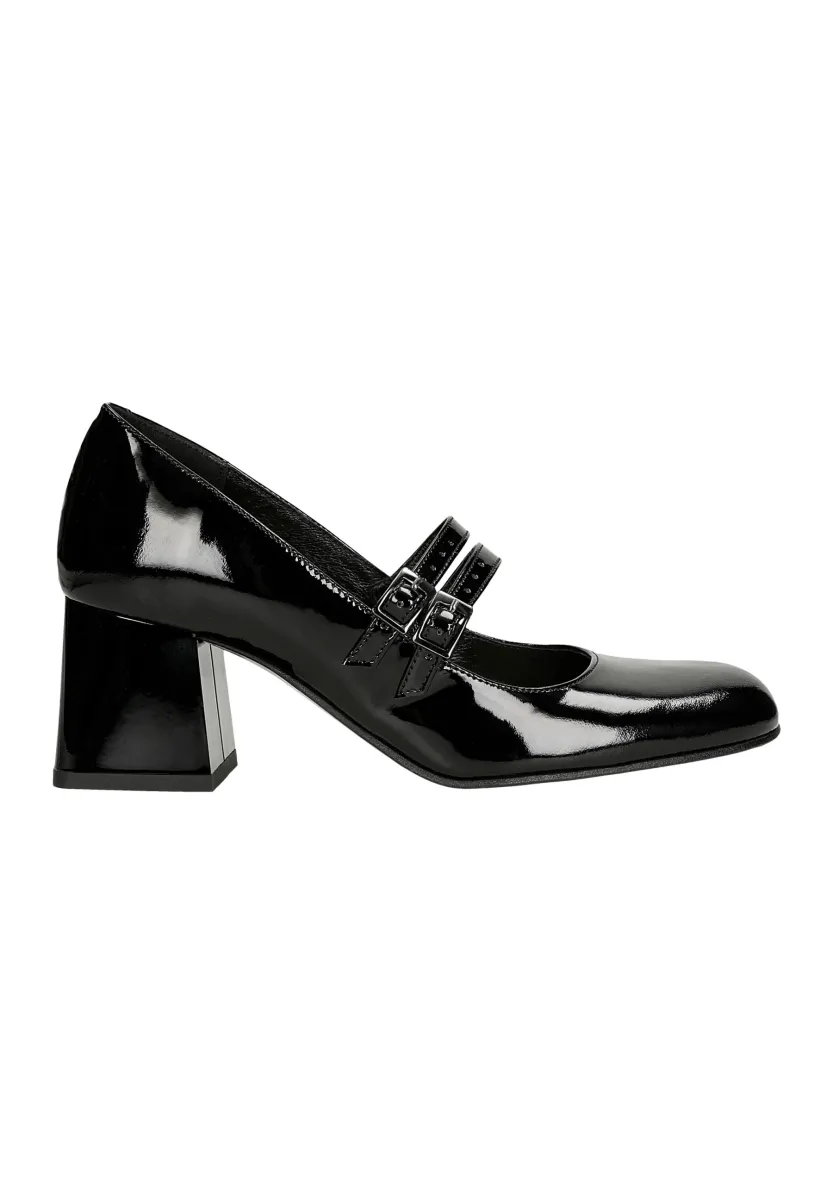 Riemchenballerina - black
