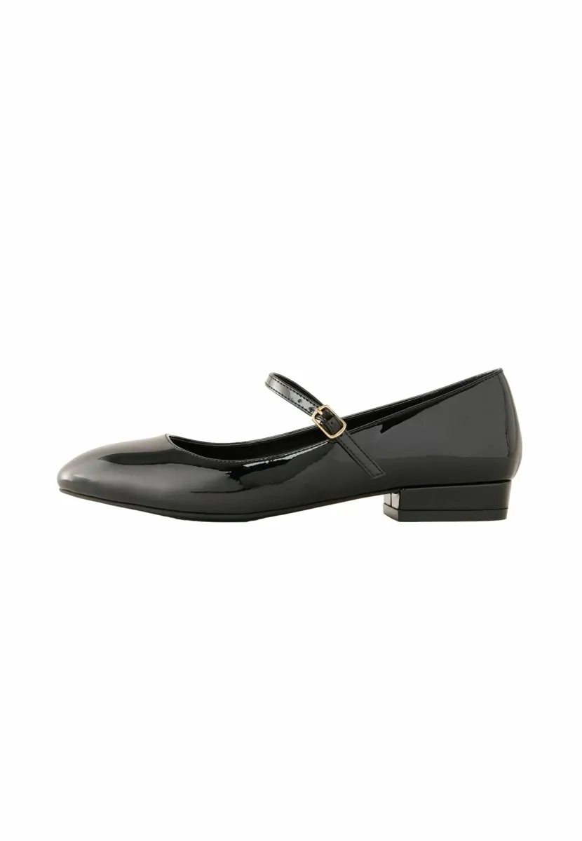 Riemchenballerina - black