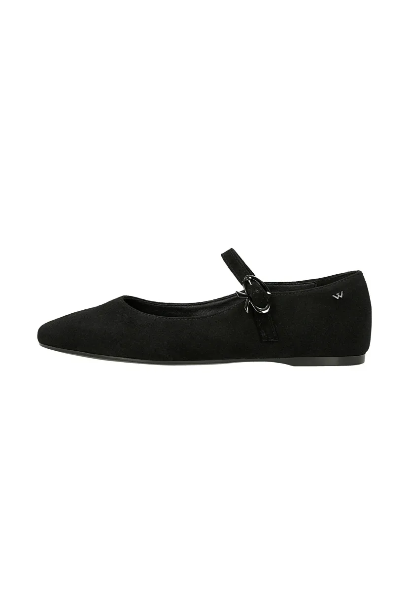Riemchenballerina - black
