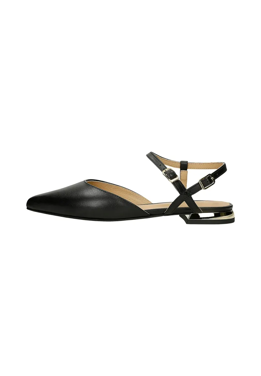 Riemchenballerina - black