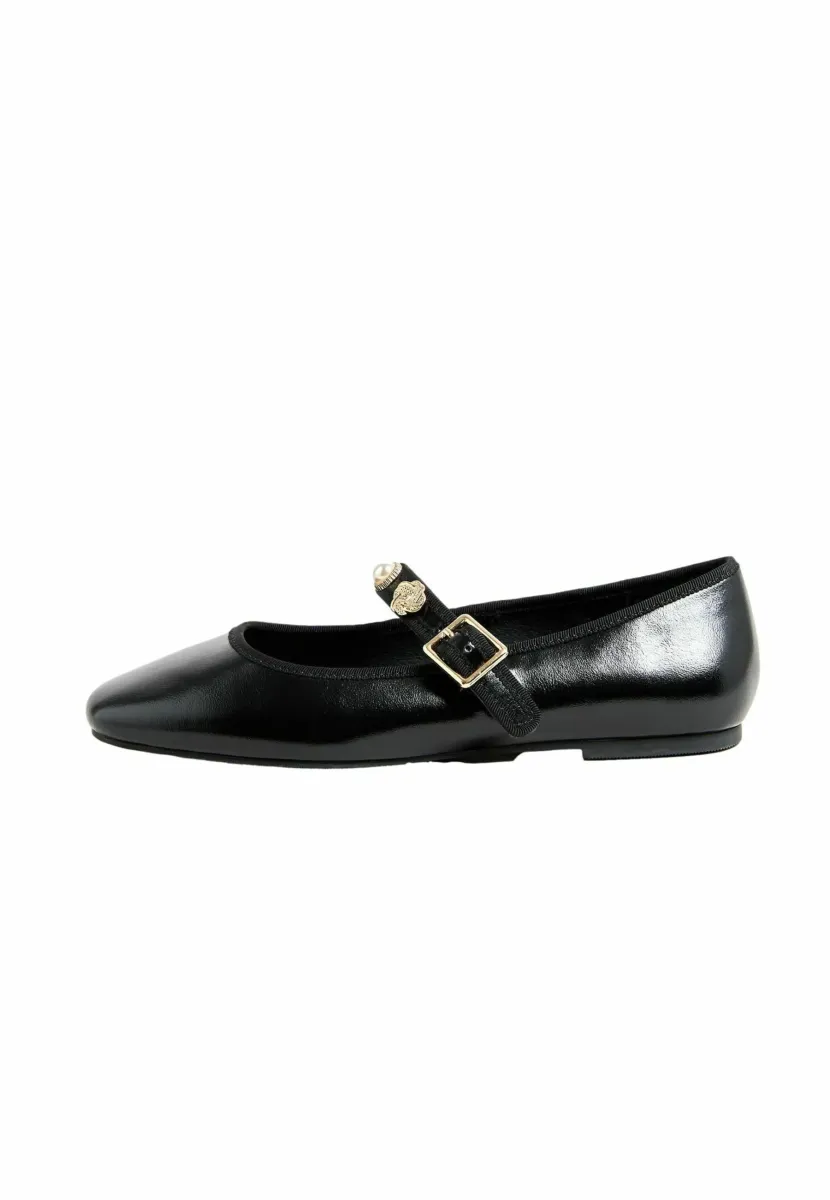 Riemchenballerina - black