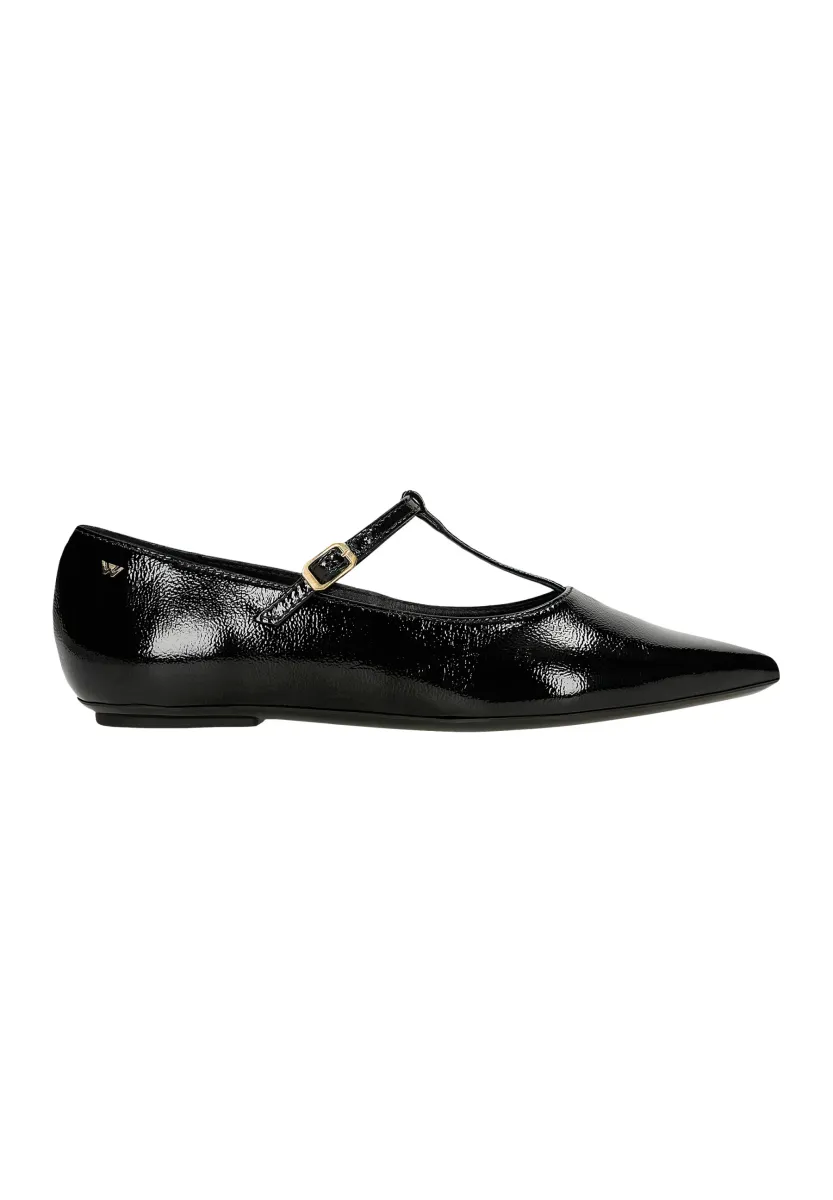 Riemchenballerina - black