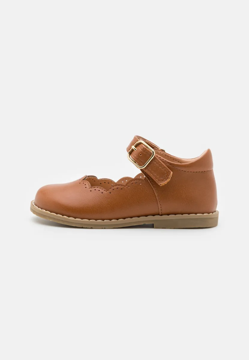 Riemchenballerina - cognac