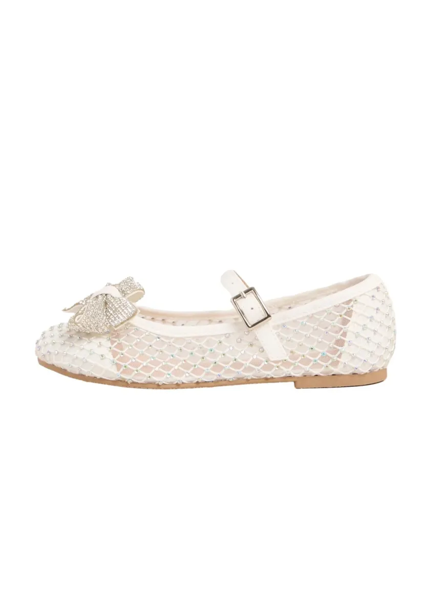 Riemchenballerina - white