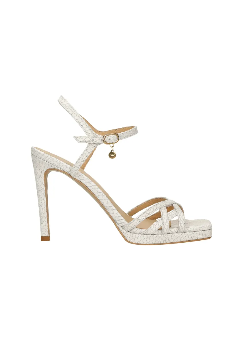 Riemensandalette - beige