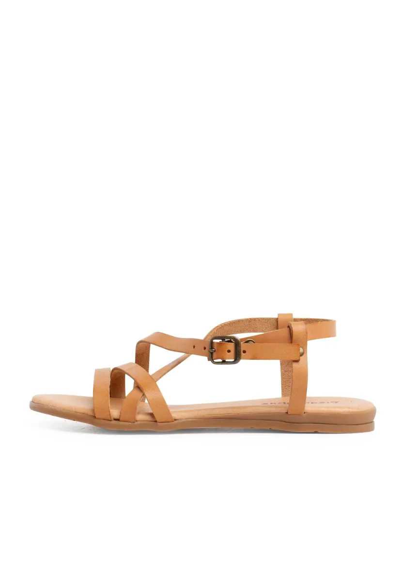 Riemensandalette - beige