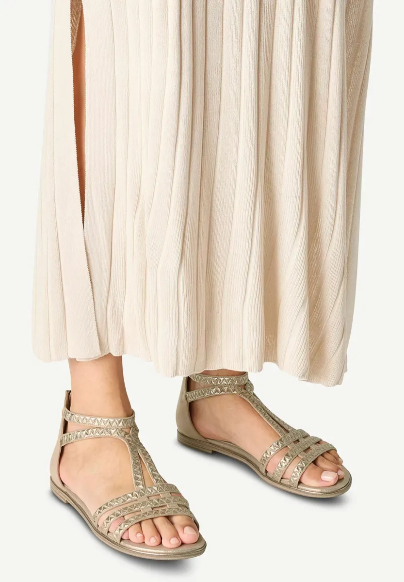 Riemensandalette - beige