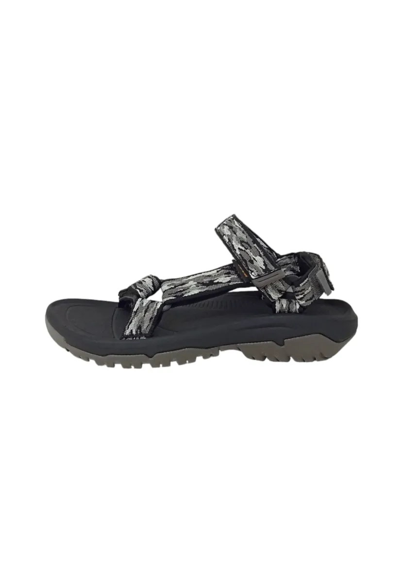 Riemensandalette - black denim
