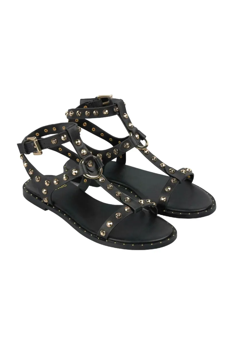Riemensandalette - black