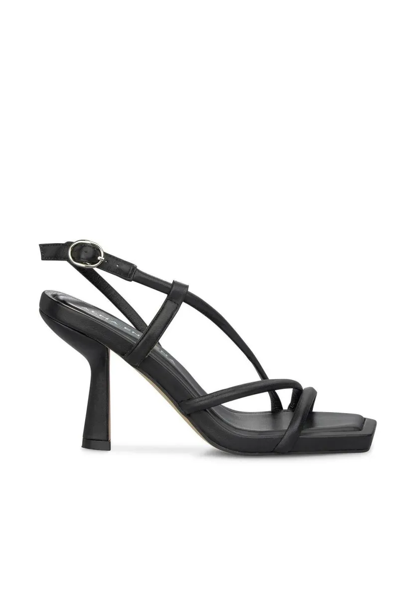Riemensandalette - black