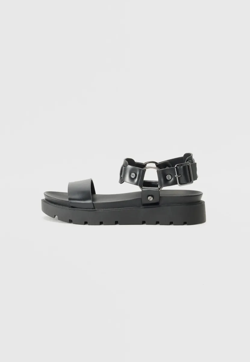 Riemensandalette - black