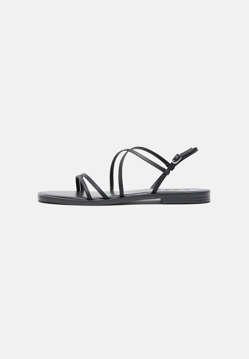 Riemensandalette - black