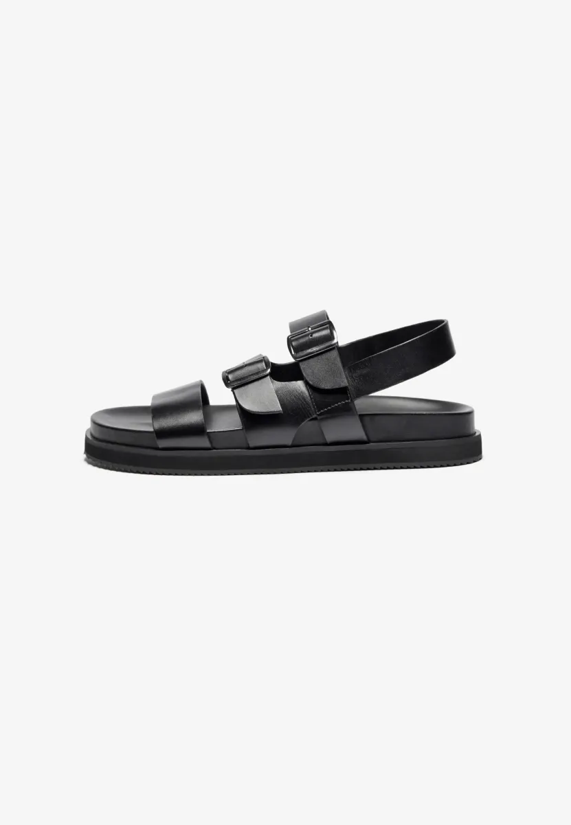 Riemensandalette - black